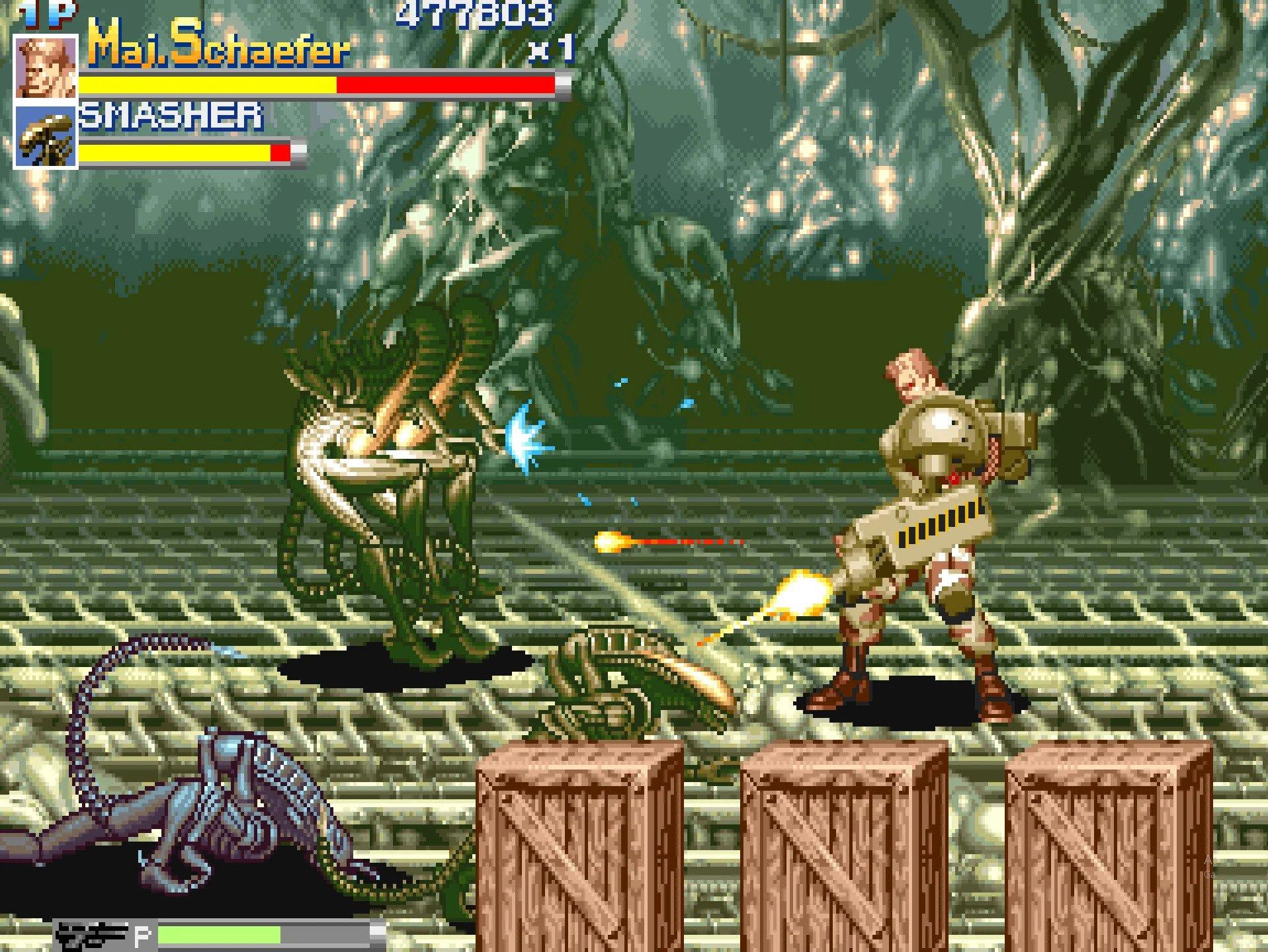 Alien VS. Predator - Super Nintendo (SNES) - Image 2