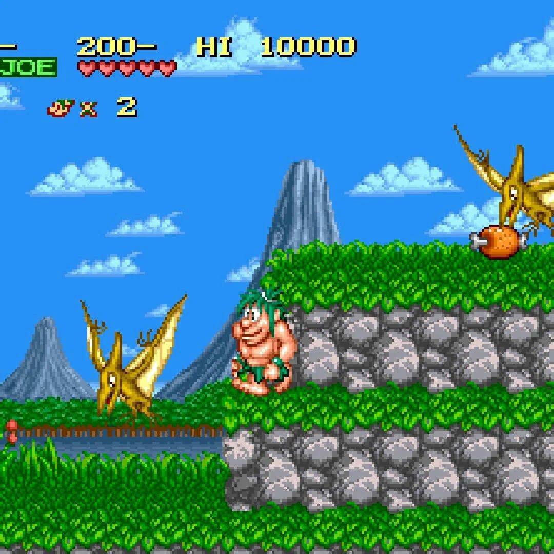 Joe and Mac - Super Nintendo (SNES) - Image 2