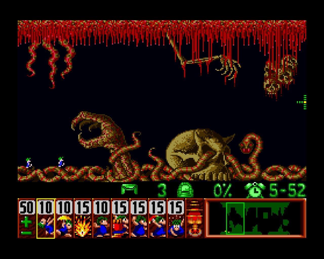 Lemmings - Super Nintendo (SNES) - Image 3