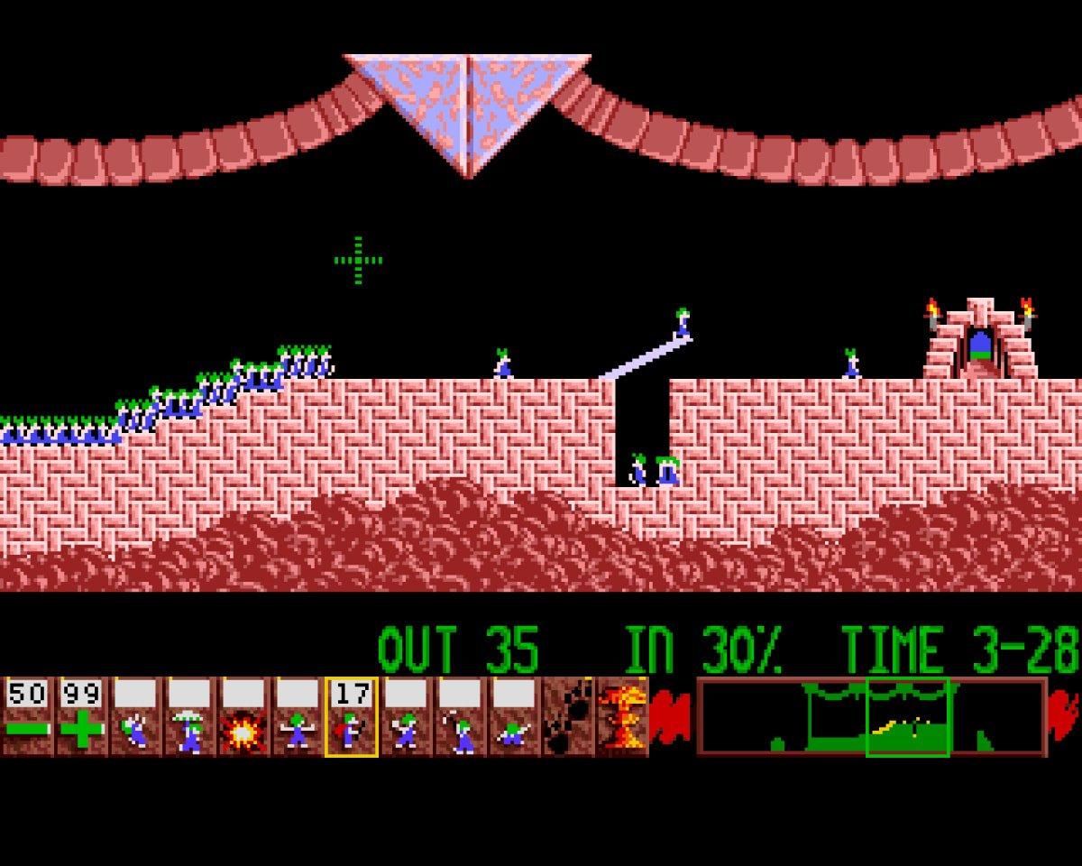 Lemmings - Super Nintendo (SNES) - Image 4
