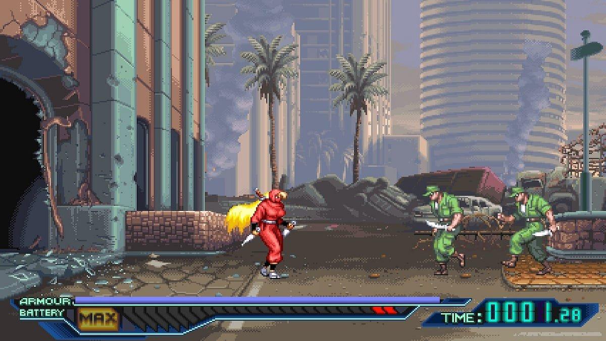 Ninja Warriors - Super Nintendo (SNES) - Image 2