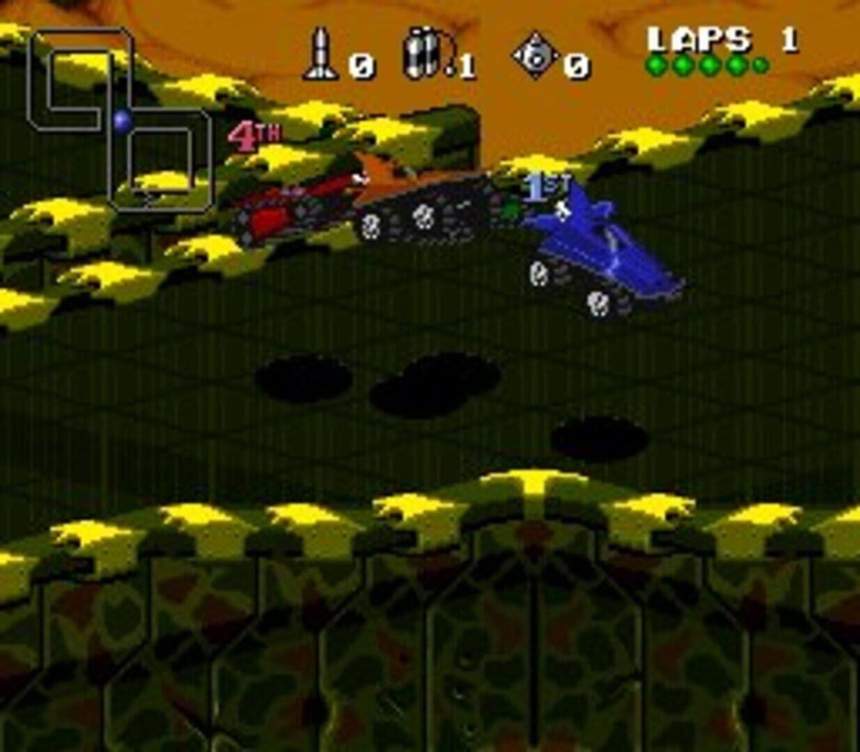 Rock N' Roll Racing - Super Nintendo (SNES) - Image 4