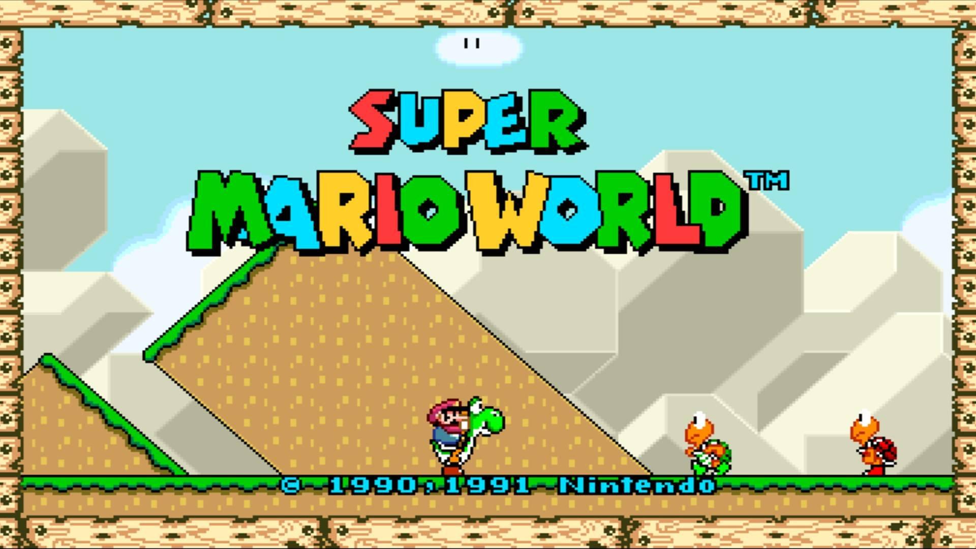 Super Mario World - Super Nintendo (SNES) - Image 2