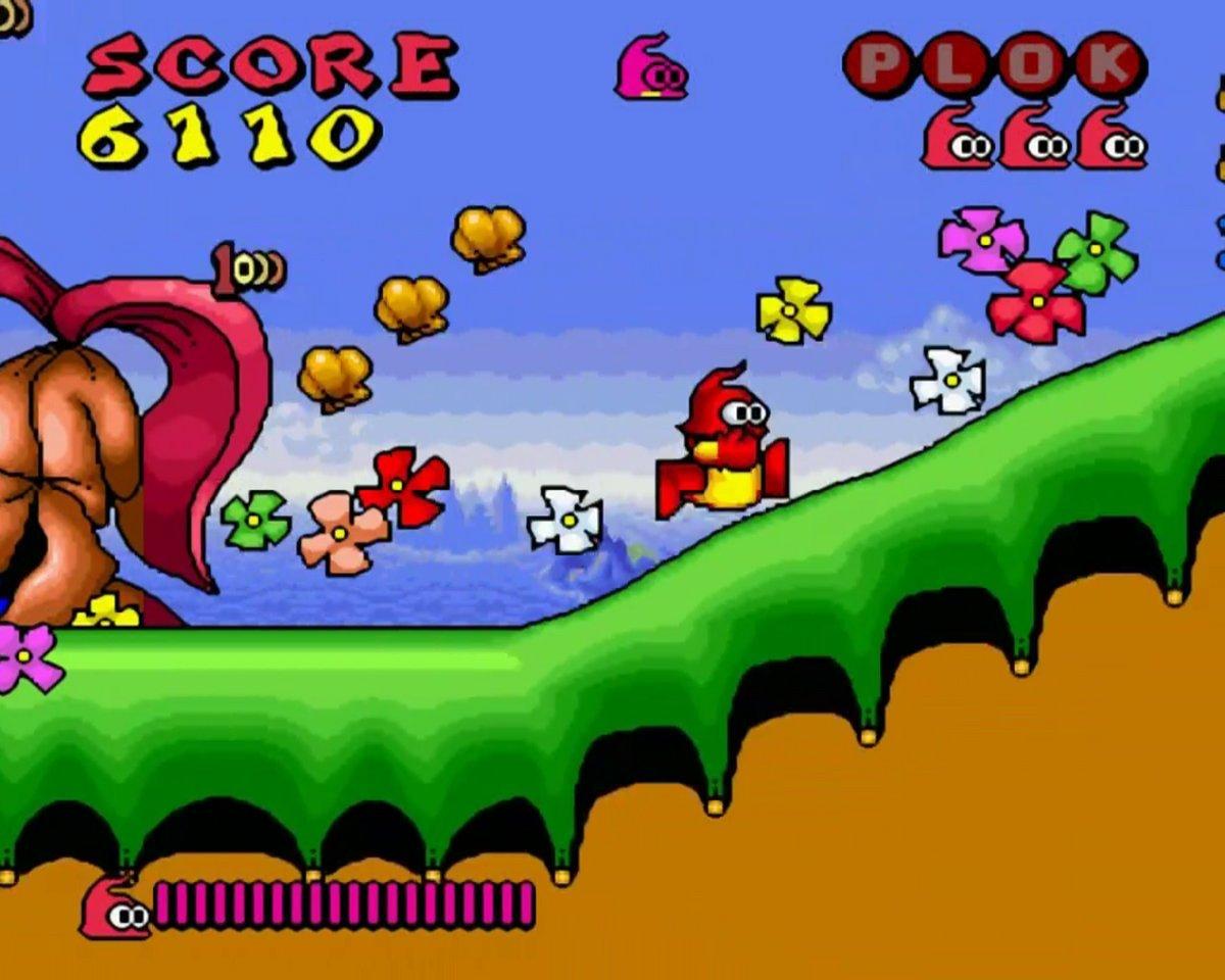 Plok - Super Nintendo (SNES) - Image 2