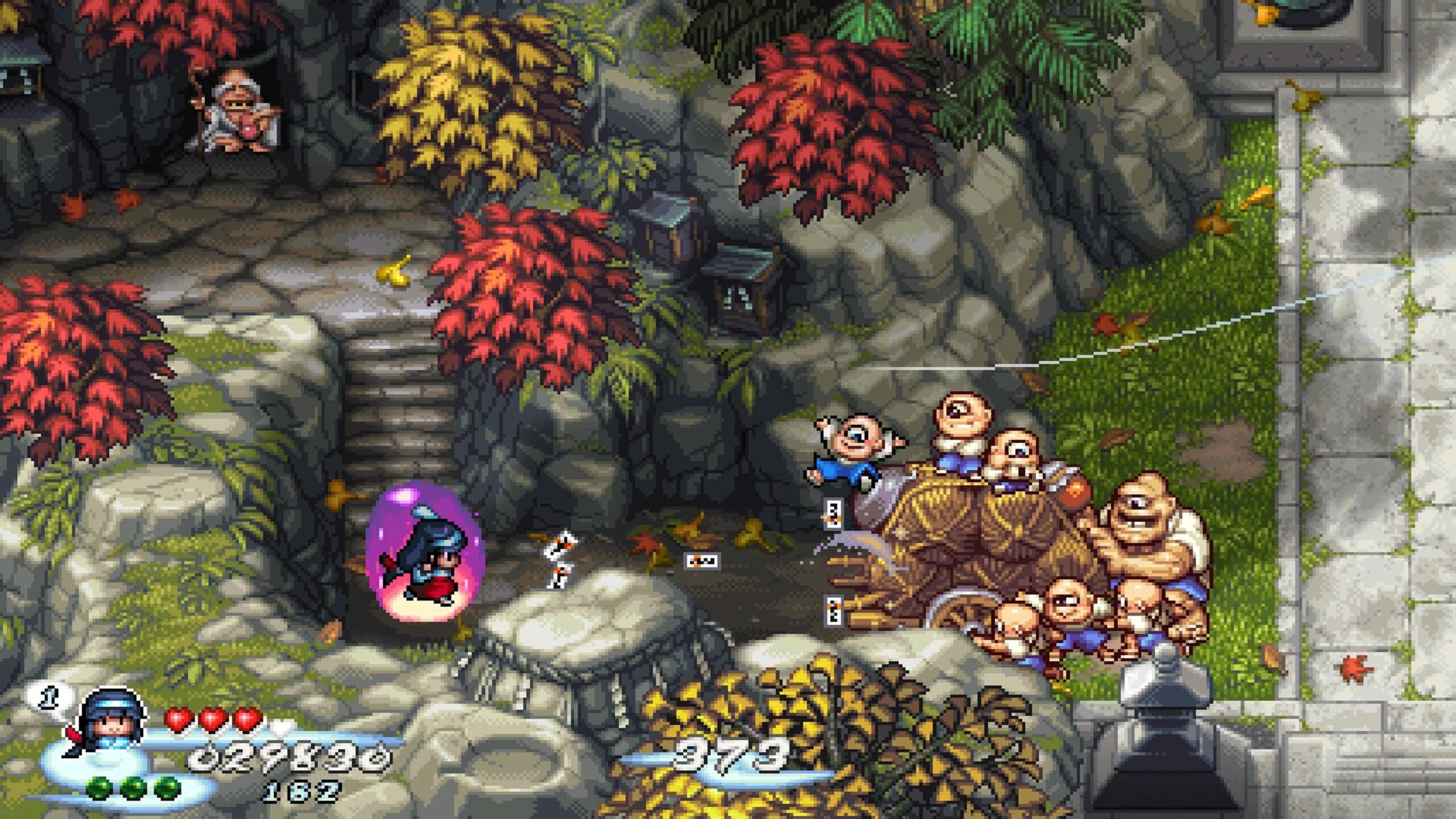 Pocky and Rocky - Super Nintendo (SNES) - Image 3