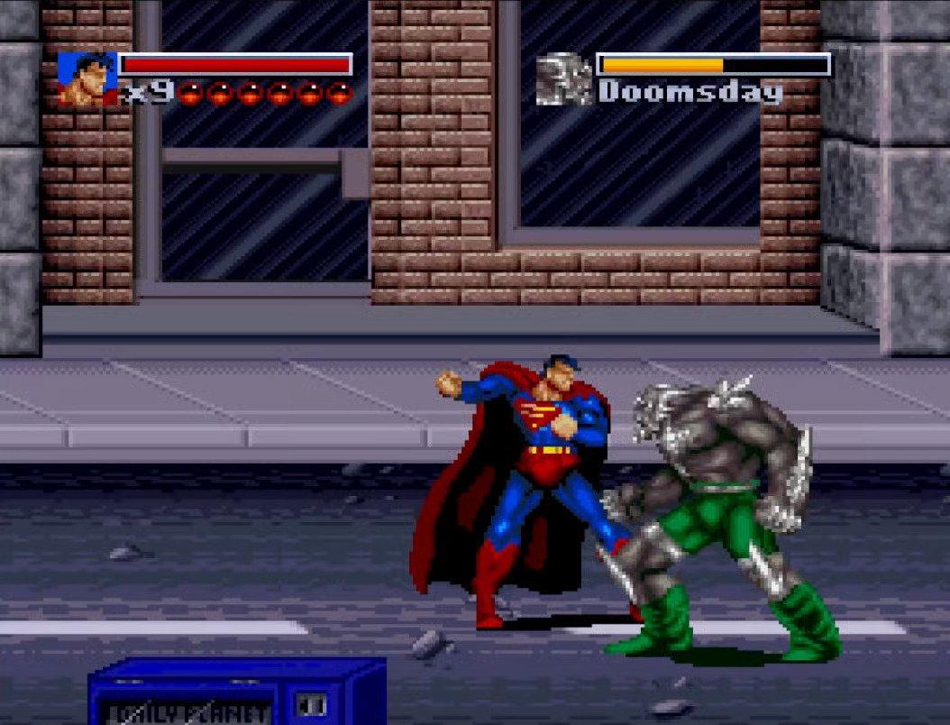 The Death and Return of Superman - Super Nintendo (SNES) - Image 2