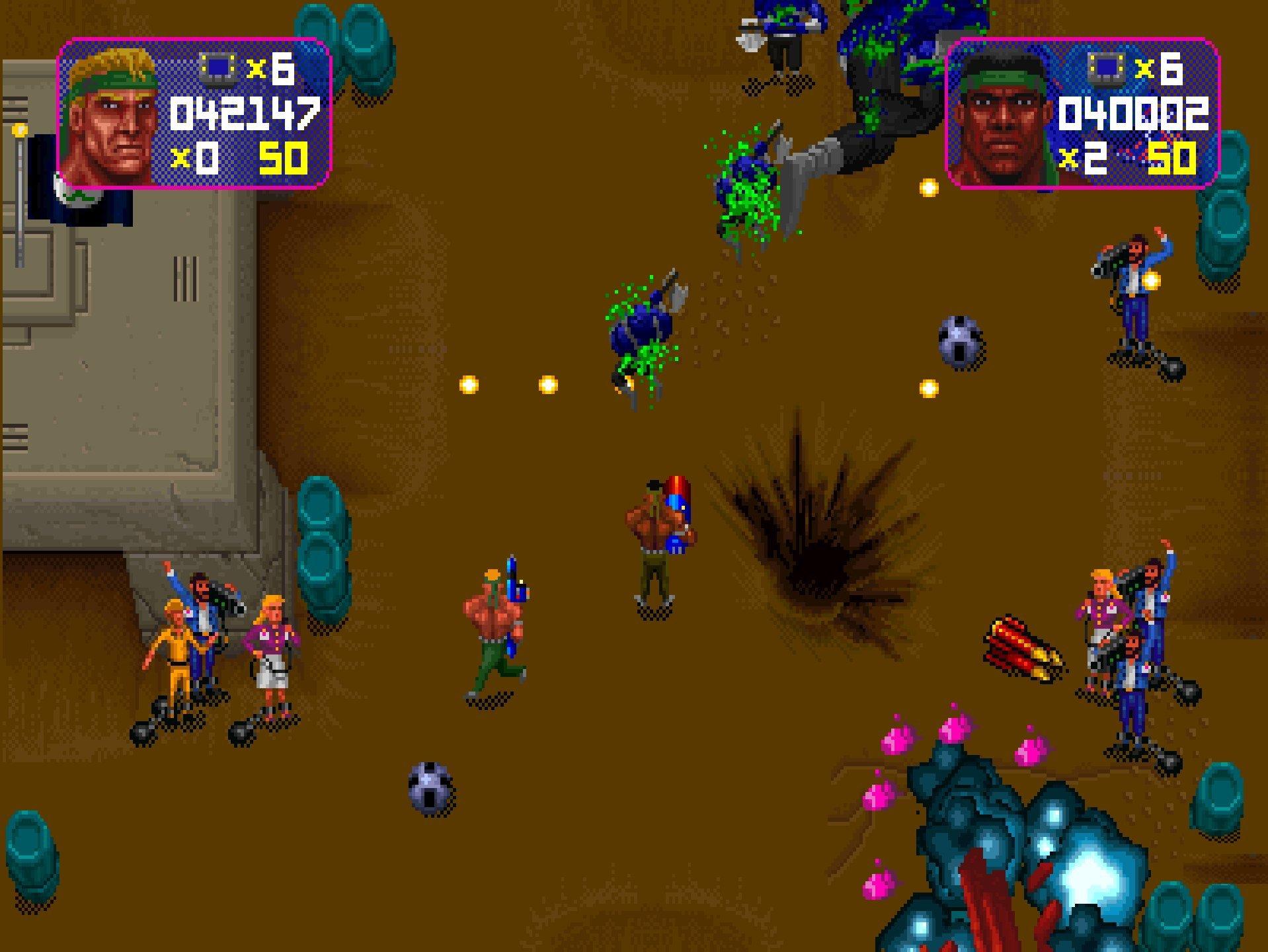 Total Carnage - Super Nintendo (SNES) - Image 3