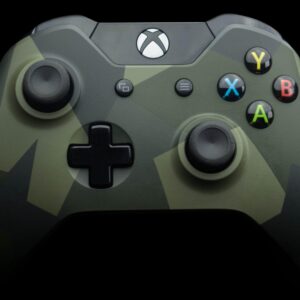 Microsoft Xbox One Wireless Controller Green Camo