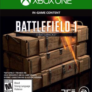Battlefield 1 Battlepacks x 3 DLC - Xbox One