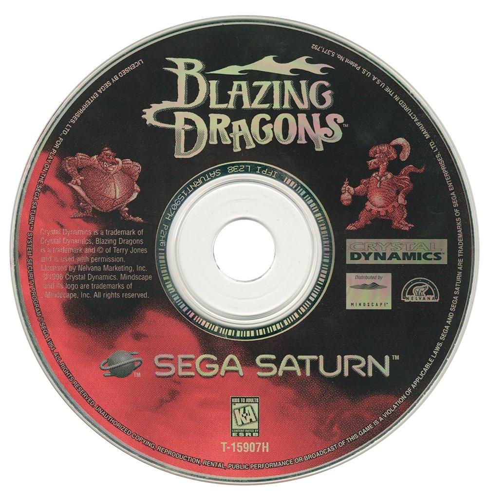 Blazing Dragons - Sega Saturn