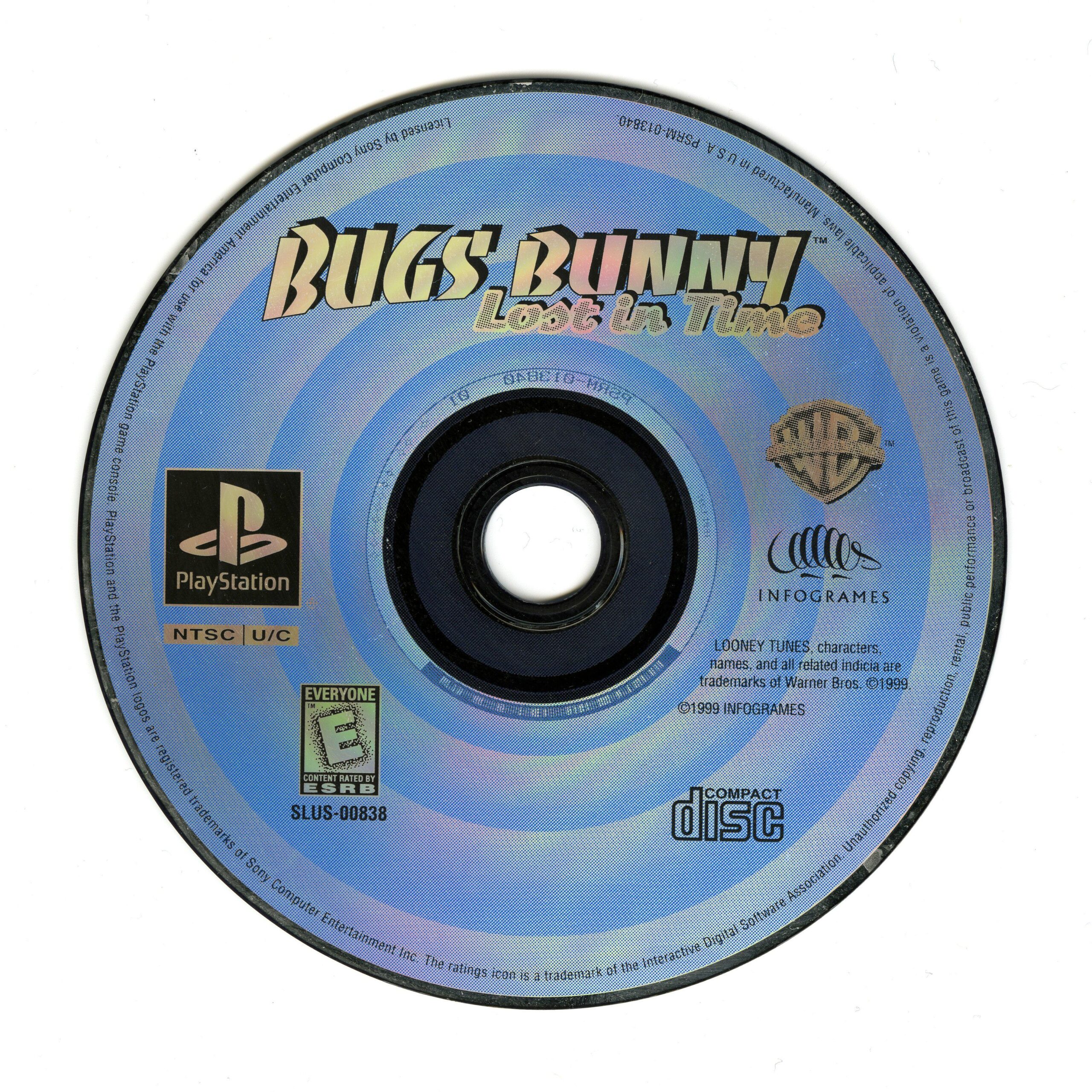 Bugs Bunny: Lost in Time - PlayStation 1