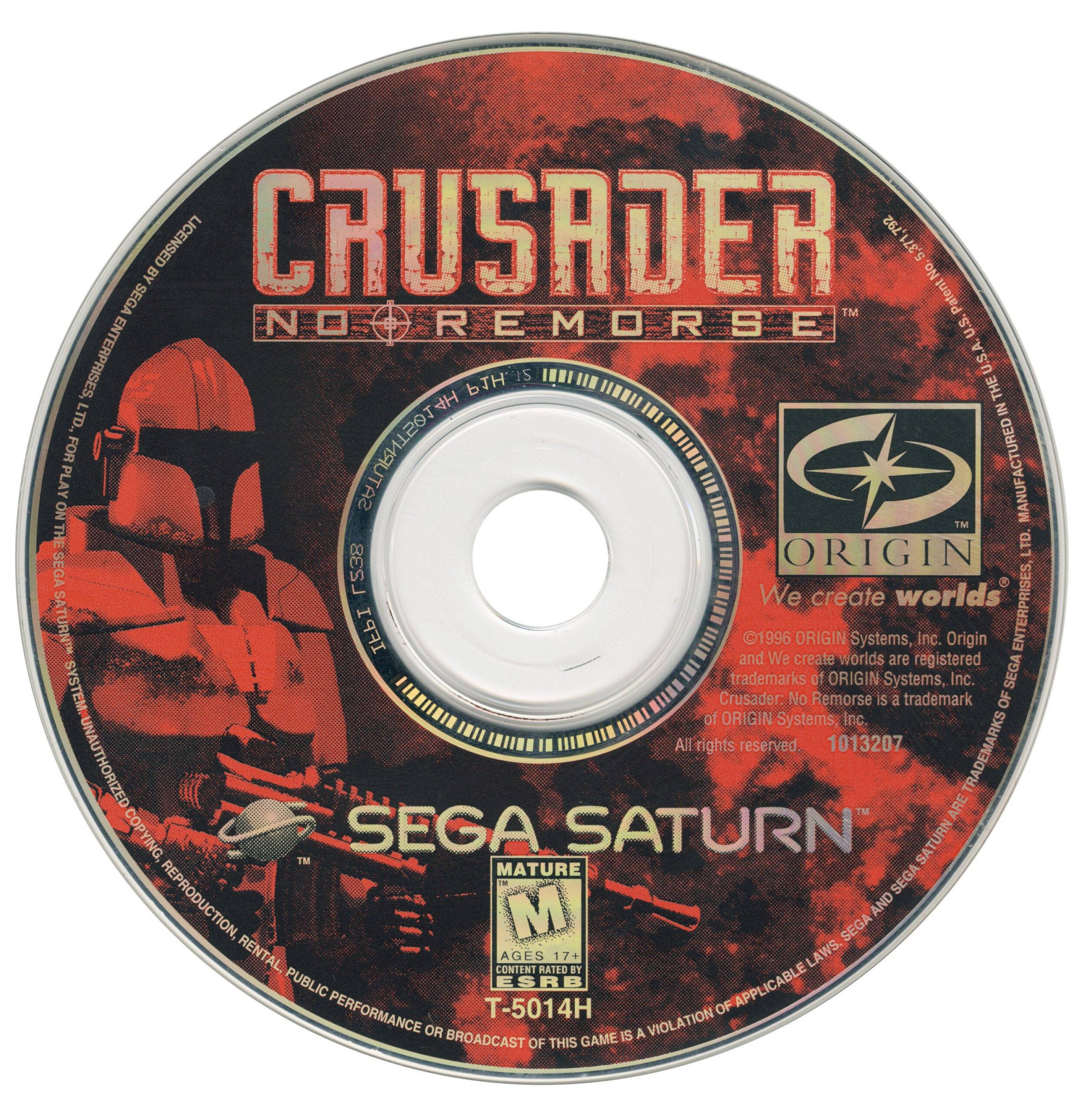 Crusader: No Remorse - Sega Saturn