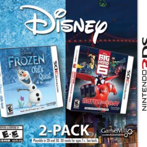 Disney Big Hero 6: Battle in the Bay and Frozen: Olaf's Quest 2 Pack - Nintendo 3DS