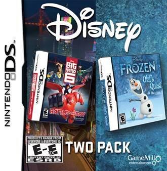 Disney Big Hero 6: Battle in the Bay and Frozen: Olaf's Quest 2 Pack - Nintendo DS