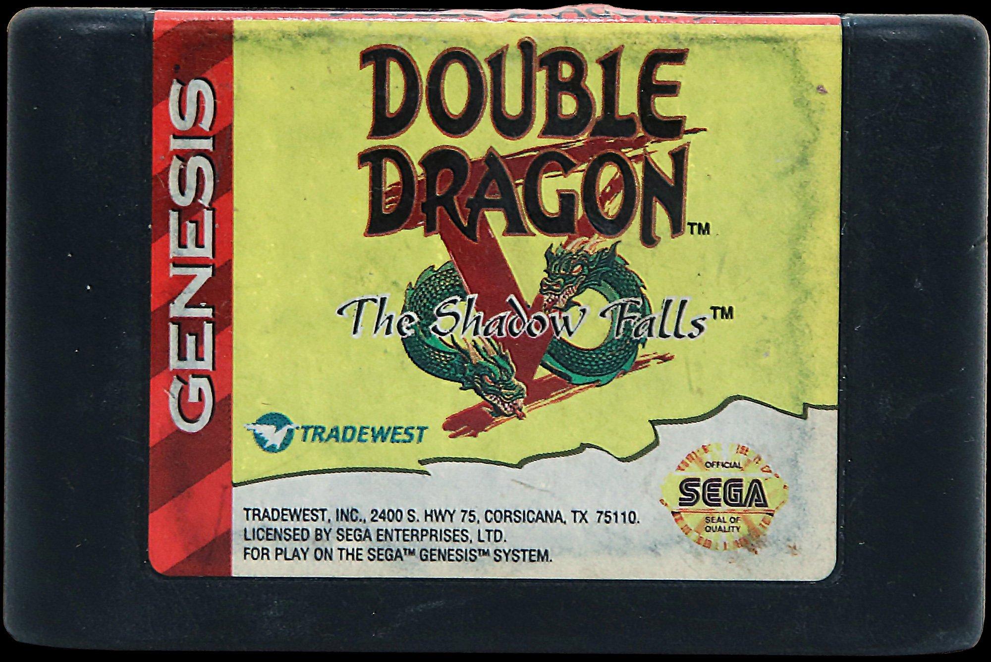 Double Dragon V: The Shadow Falls - Sega Genesis