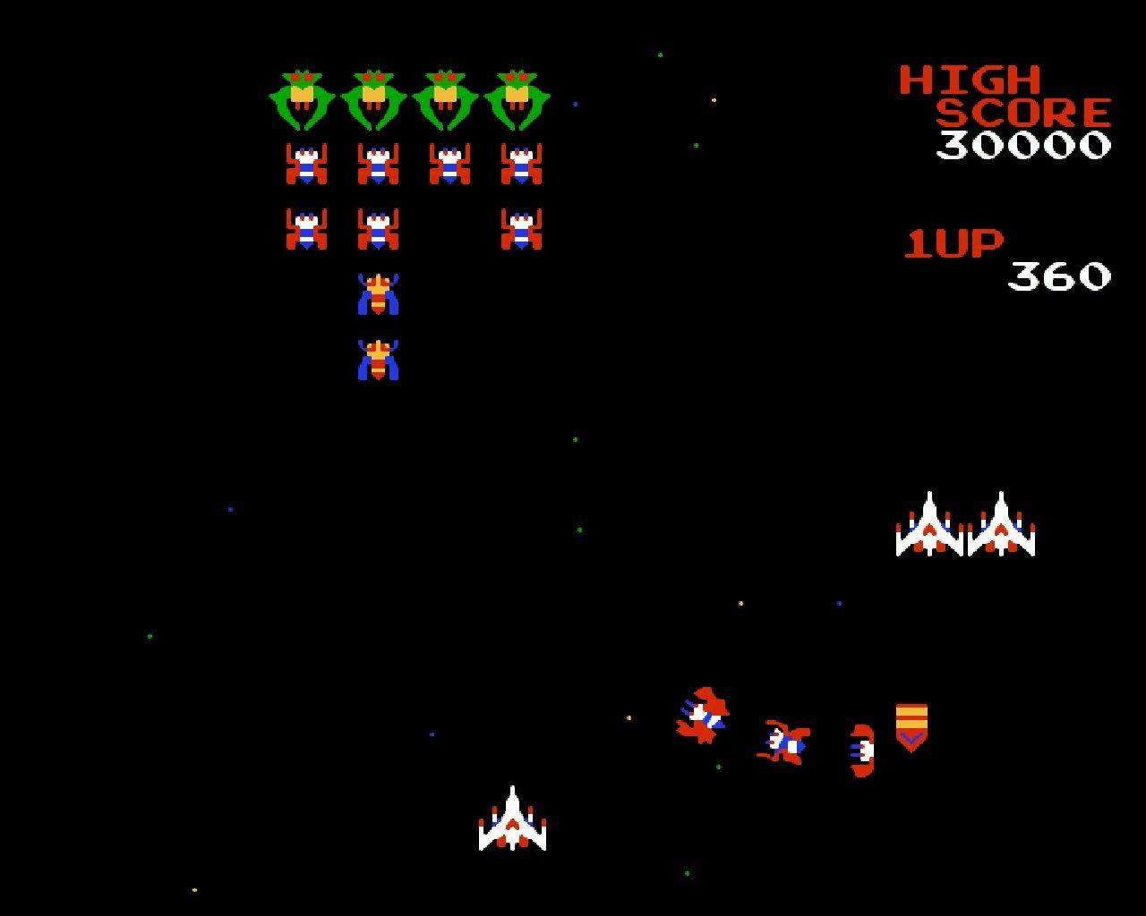 Galaga: Demons of Death - Nintendo (NES) - Image 2