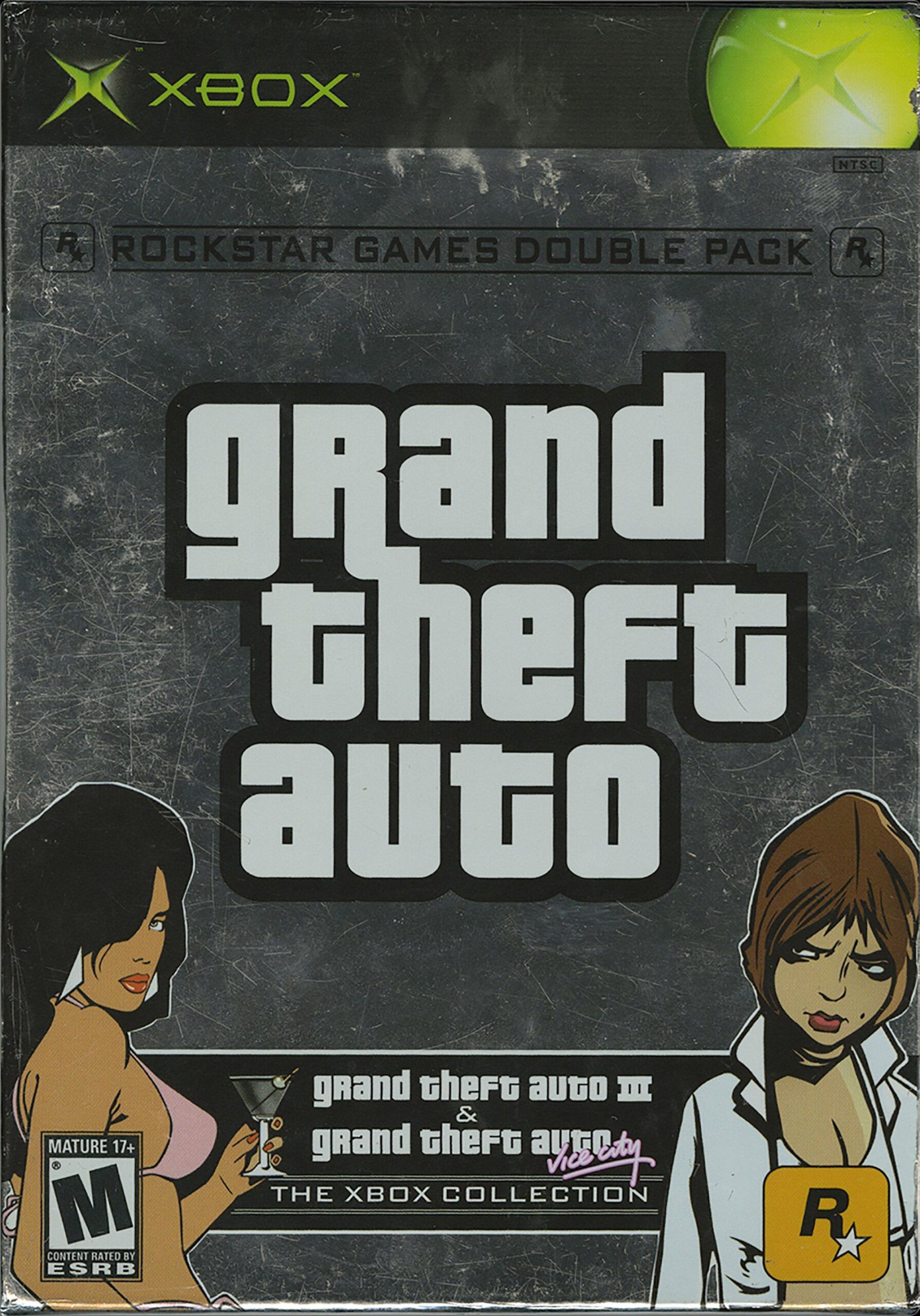 Grand Theft Auto Double Pack: Grand Theft Auto III and Grand Theft Auto: Vice City - Xbox (Original)