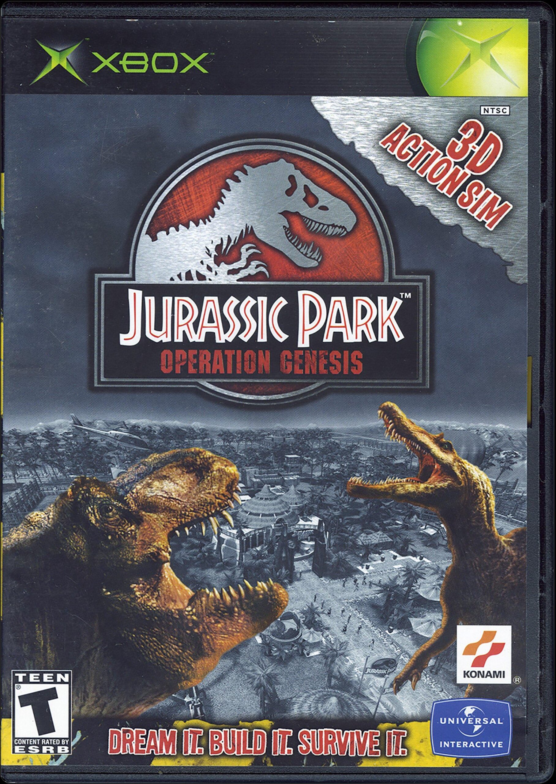 Jurassic Park: Operation Genesis - Xbox (Original)