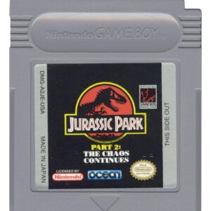 Jurassic Park Part 2: The Chaos Continues - Game Boy