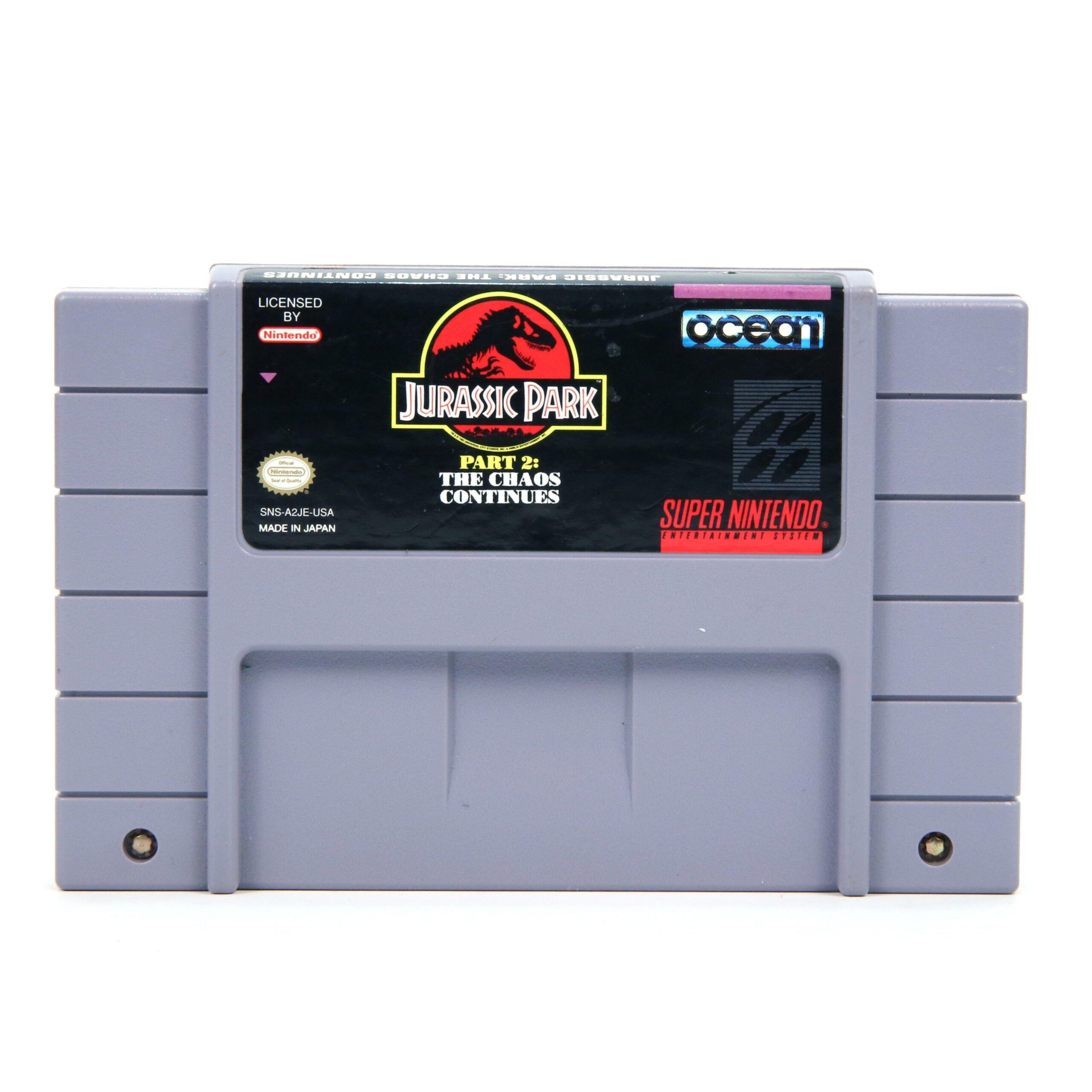 Jurassic Park Part 2: The Chaos Continues - Super Nintendo (SNES)