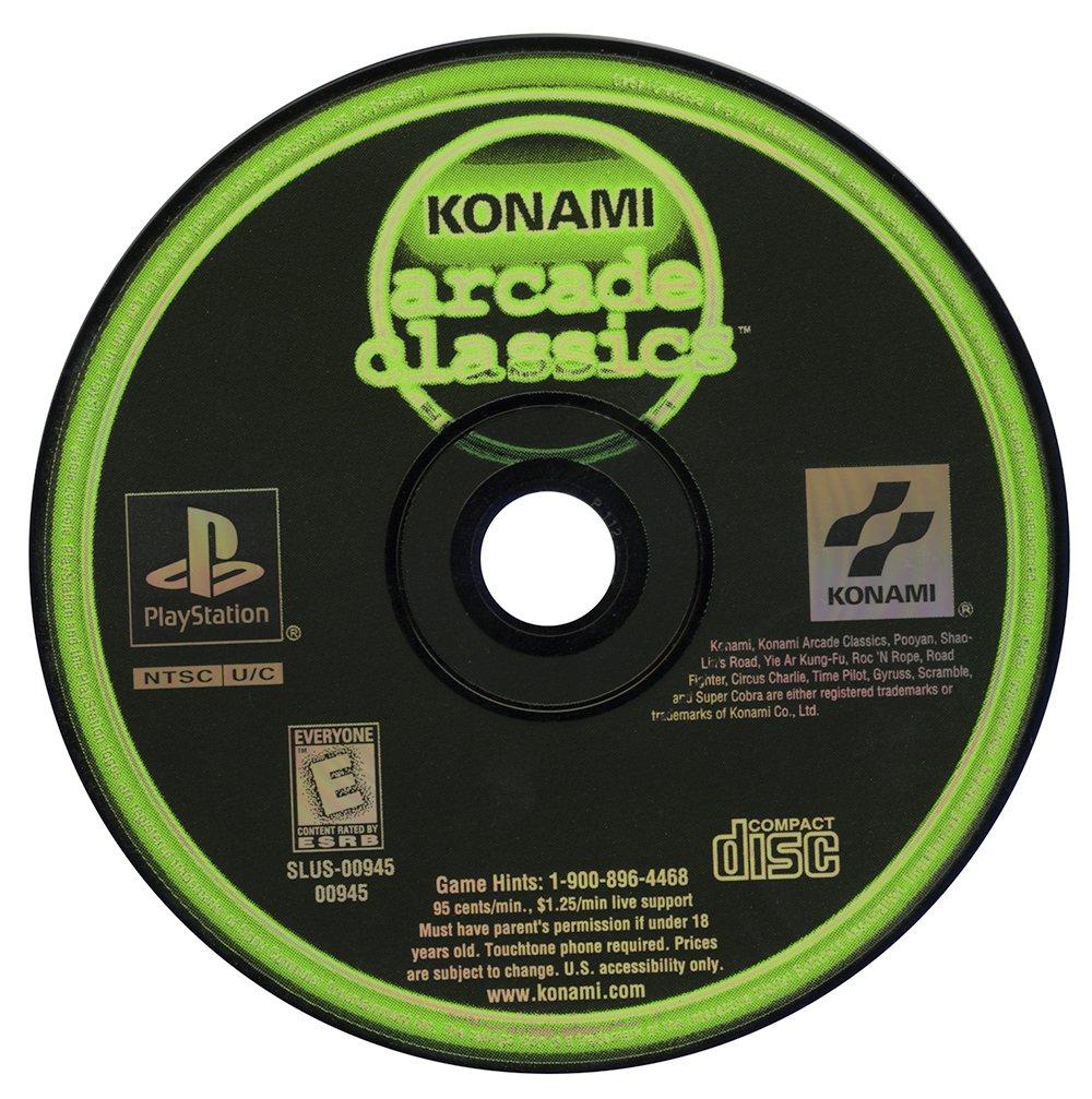Konami Arcade Classics - PlayStation 1
