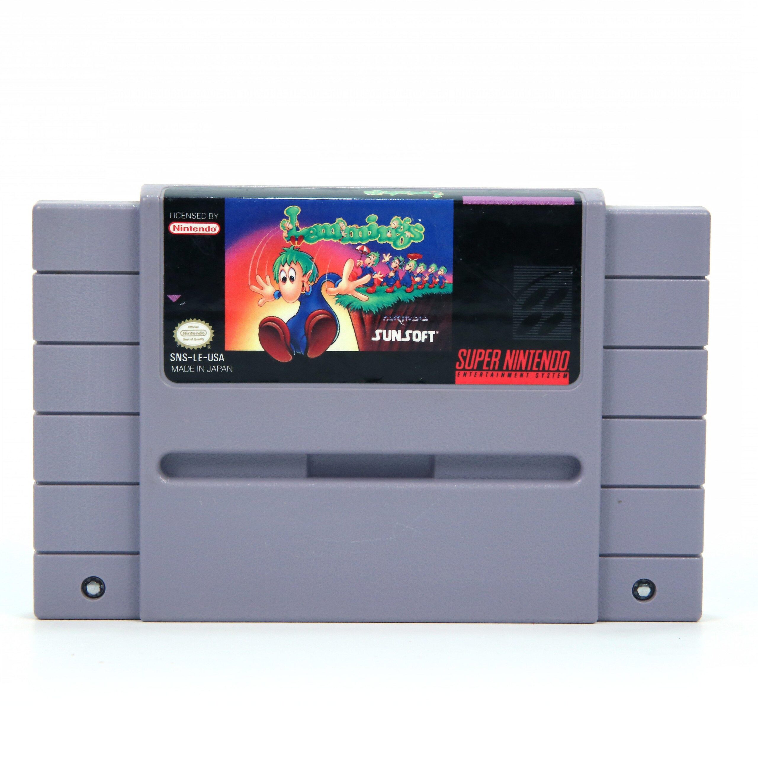 Lemmings - Super Nintendo (SNES)