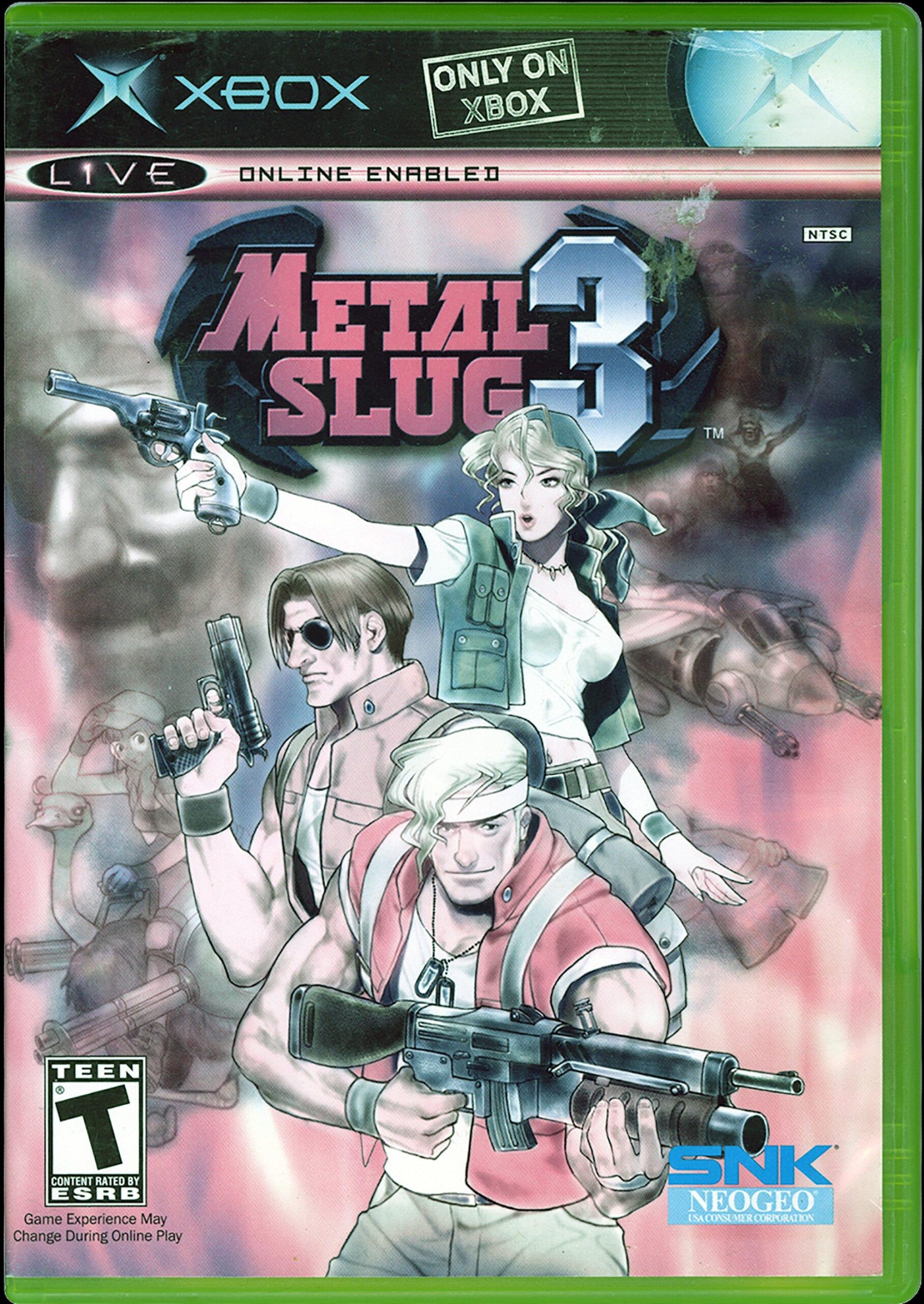 Metal Slug 3 - Xbox (Original)