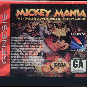 Mickey Mania: The Timeless Adventures of Mickey Mouse - Sega Genesis