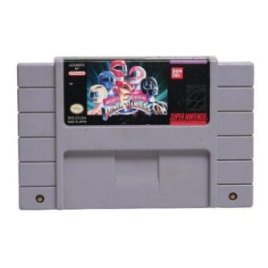 Mighty Morphin Power Rangers - Super Nintendo (SNES)