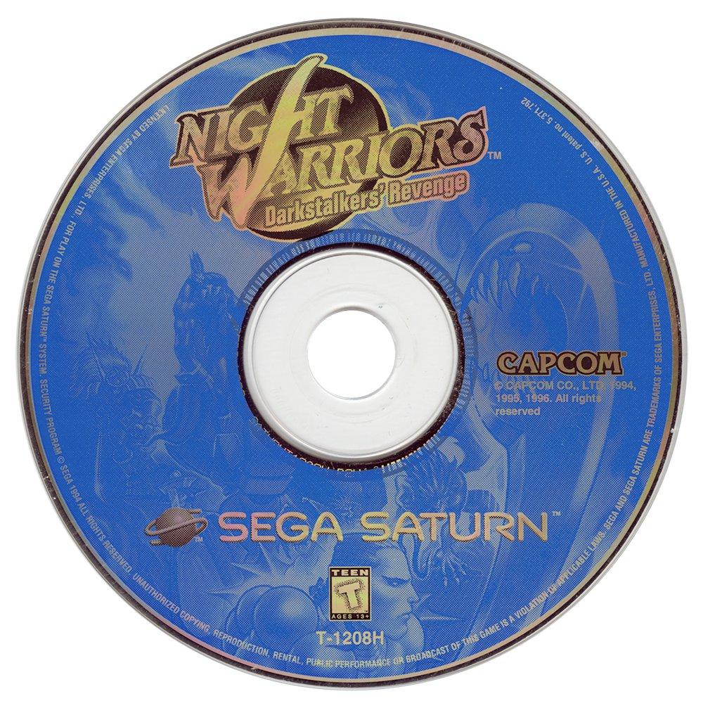 Night Warriors: Darkstalkers' Revenge - Sega Saturn