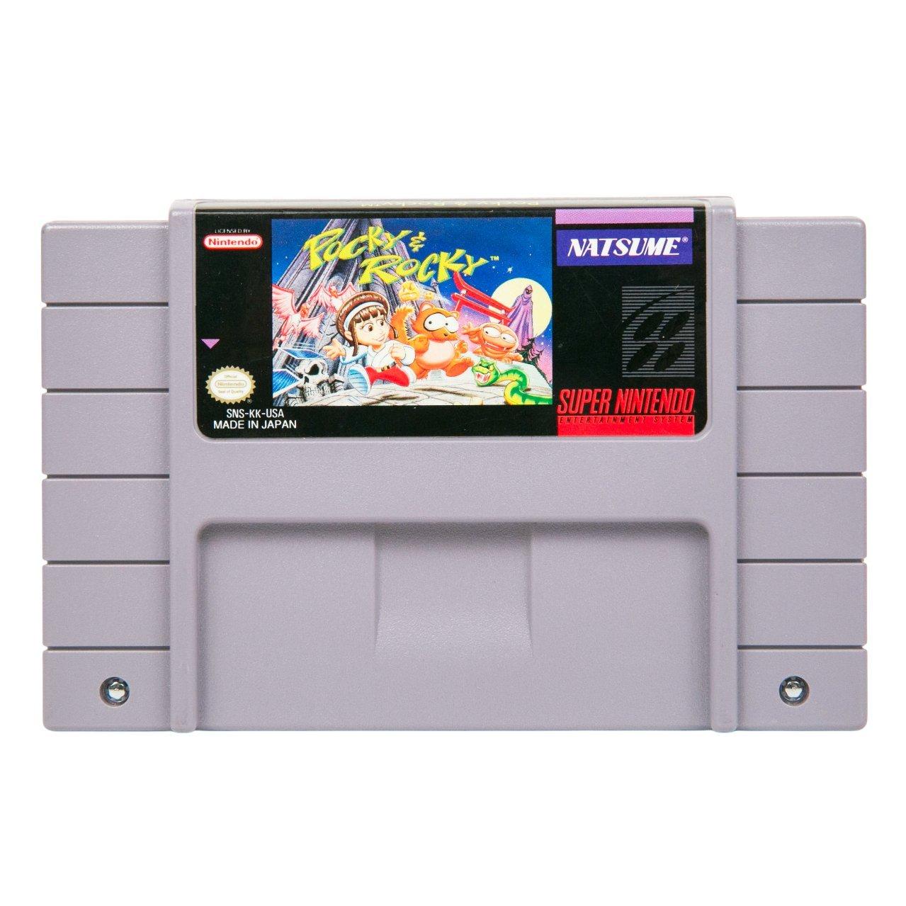 Pocky and Rocky - Super Nintendo (SNES)