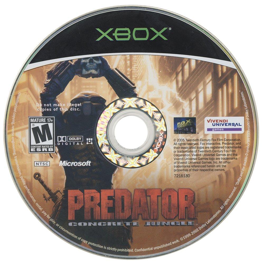 Predator: Concrete Jungle - Xbox (Original)