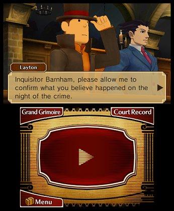 Professor Layton VS. Phoenix Wright Ace Attorney - Nintendo 3DS - Image 2