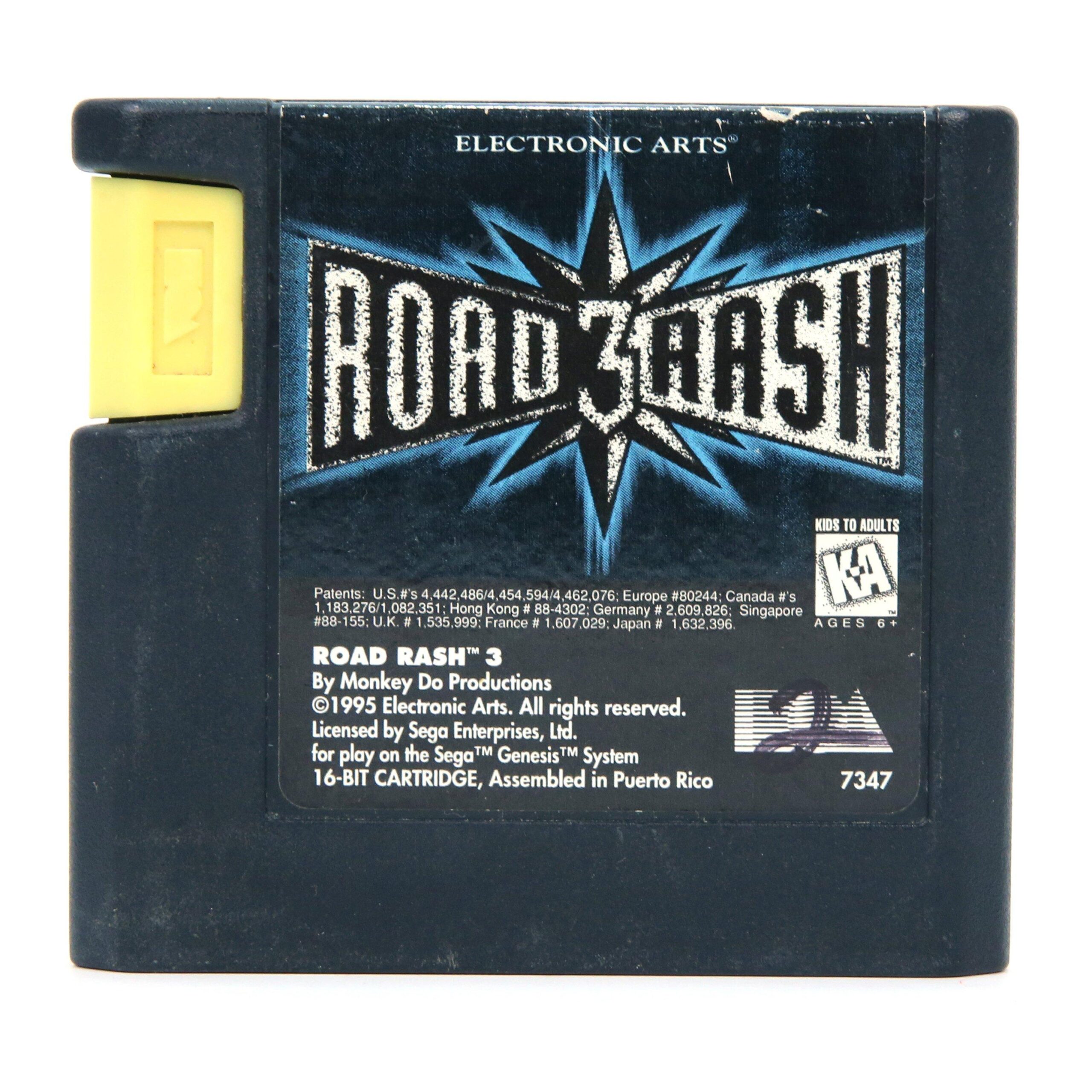 Road Rash 3 - Sega Genesis