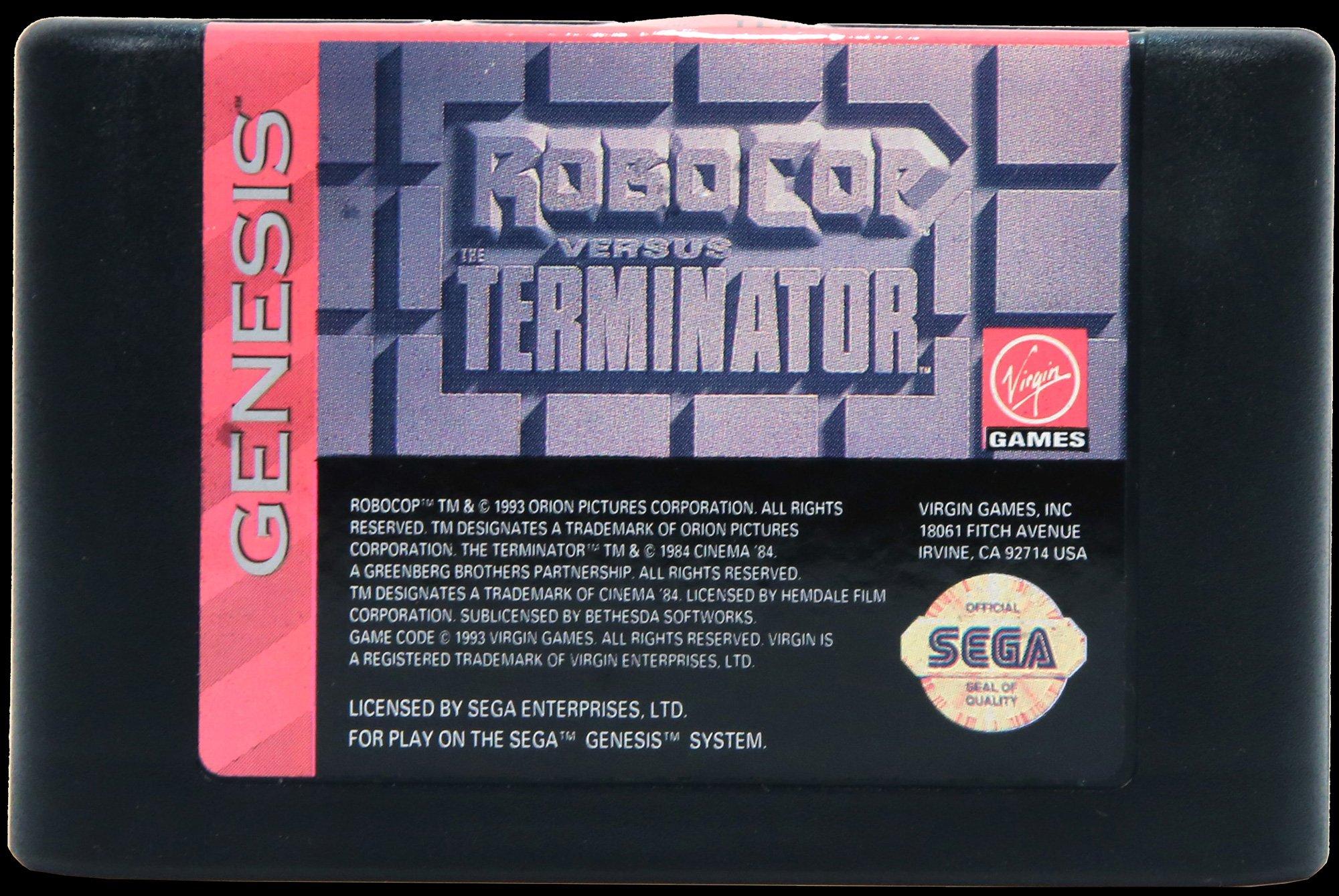 Robocop Versus The Terminator - Sega Genesis