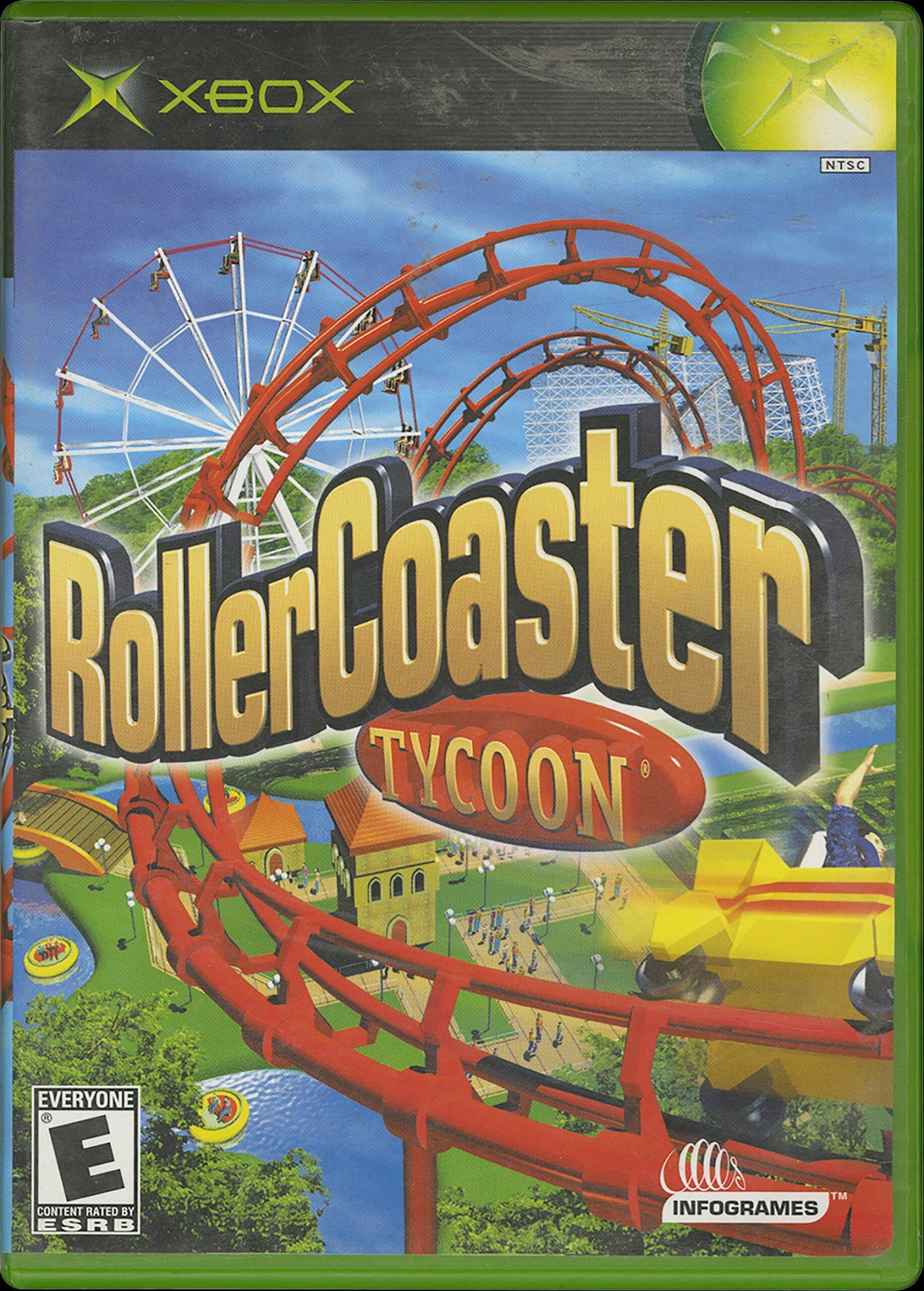 RollerCoaster Tycoon - Xbox (Original)