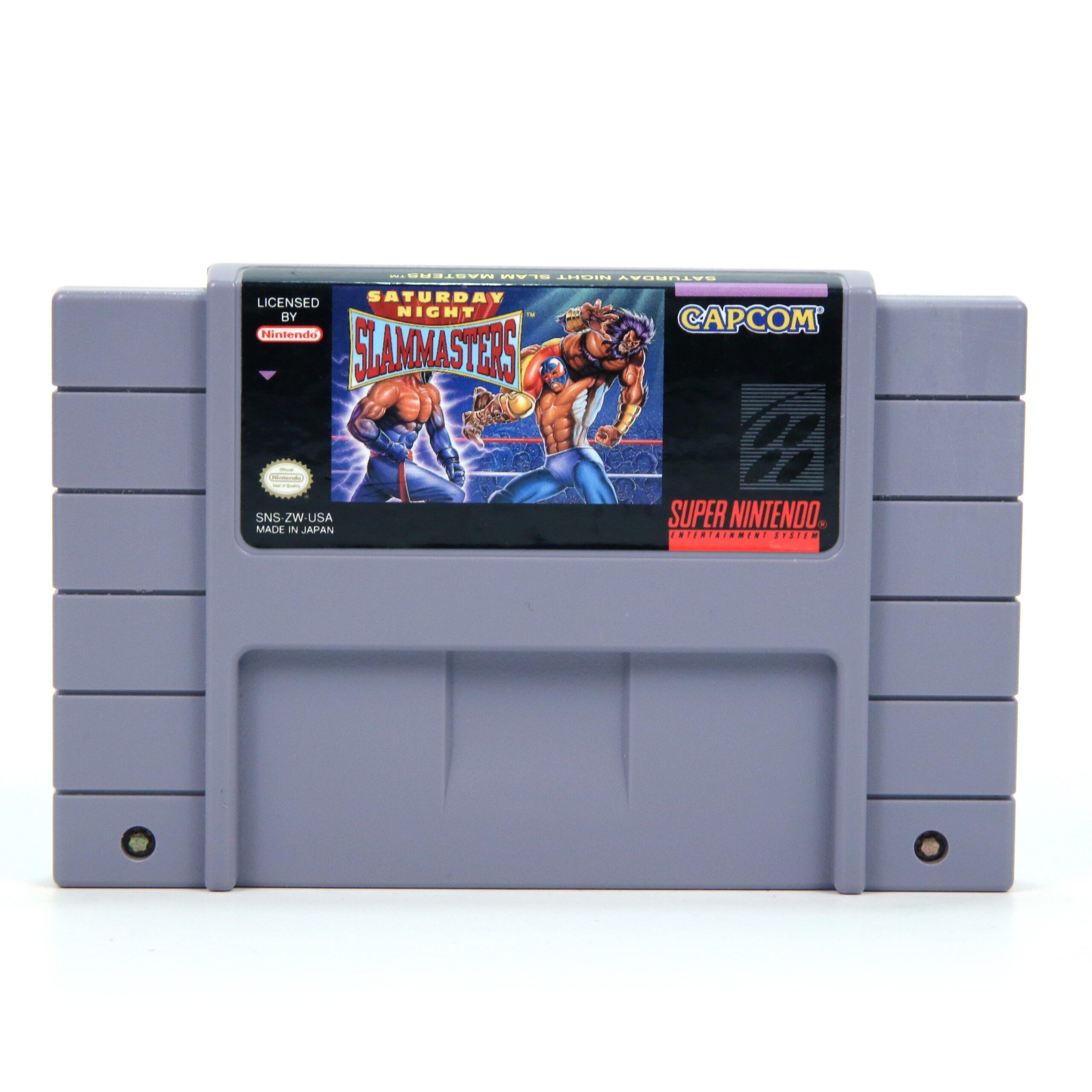 Saturday Night Slam Masters - Super Nintendo (SNES)