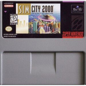 SimCity 2000 - Super Nintendo (SNES)