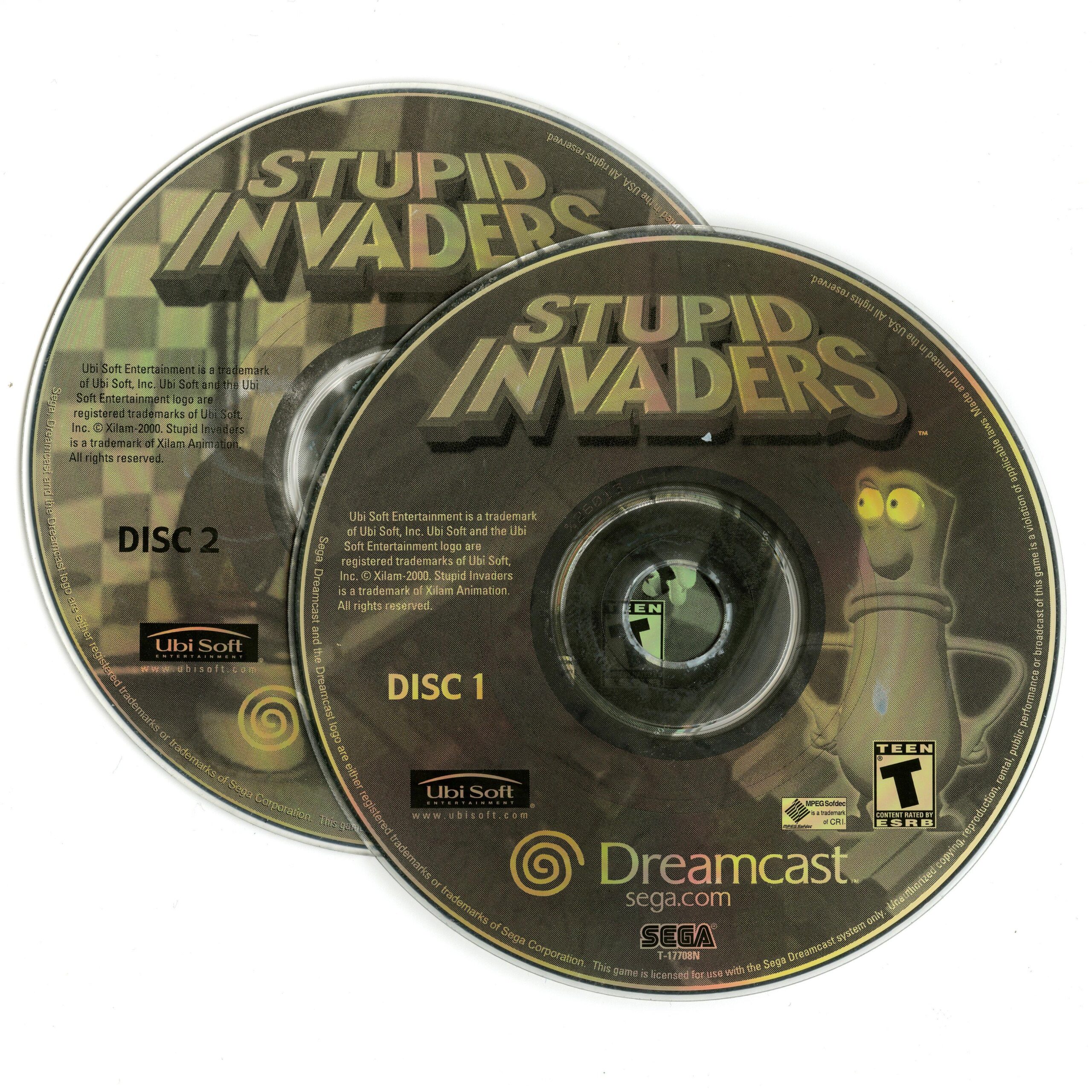 Stupid Invaders - Sega Dreamcast