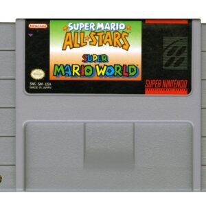Super Mario All-Stars and Super Mario World - Super Nintendo (SNES)