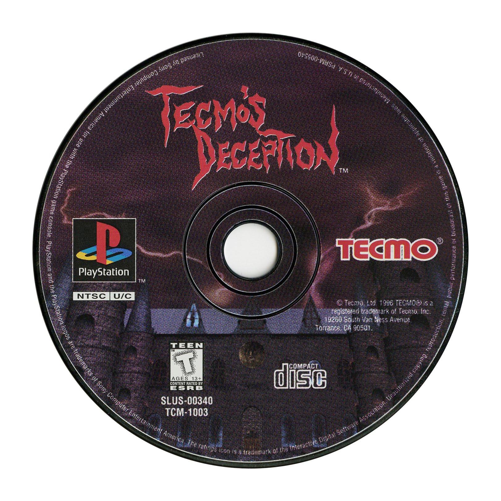 Tecmo's Deception - PlayStation 1