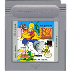 The Simpsons: Bart and the Beanstalk - Game Boy