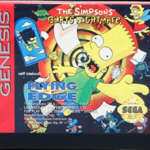 The Simpsons: Bart's Nightmare - Sega Genesis