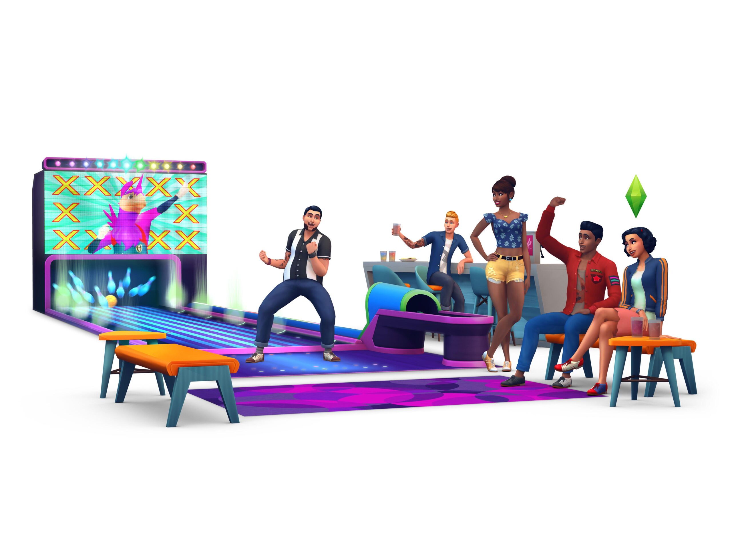 The Sims 4: Bowling Night Stuff Pack DLC - PC EA app - Image 3