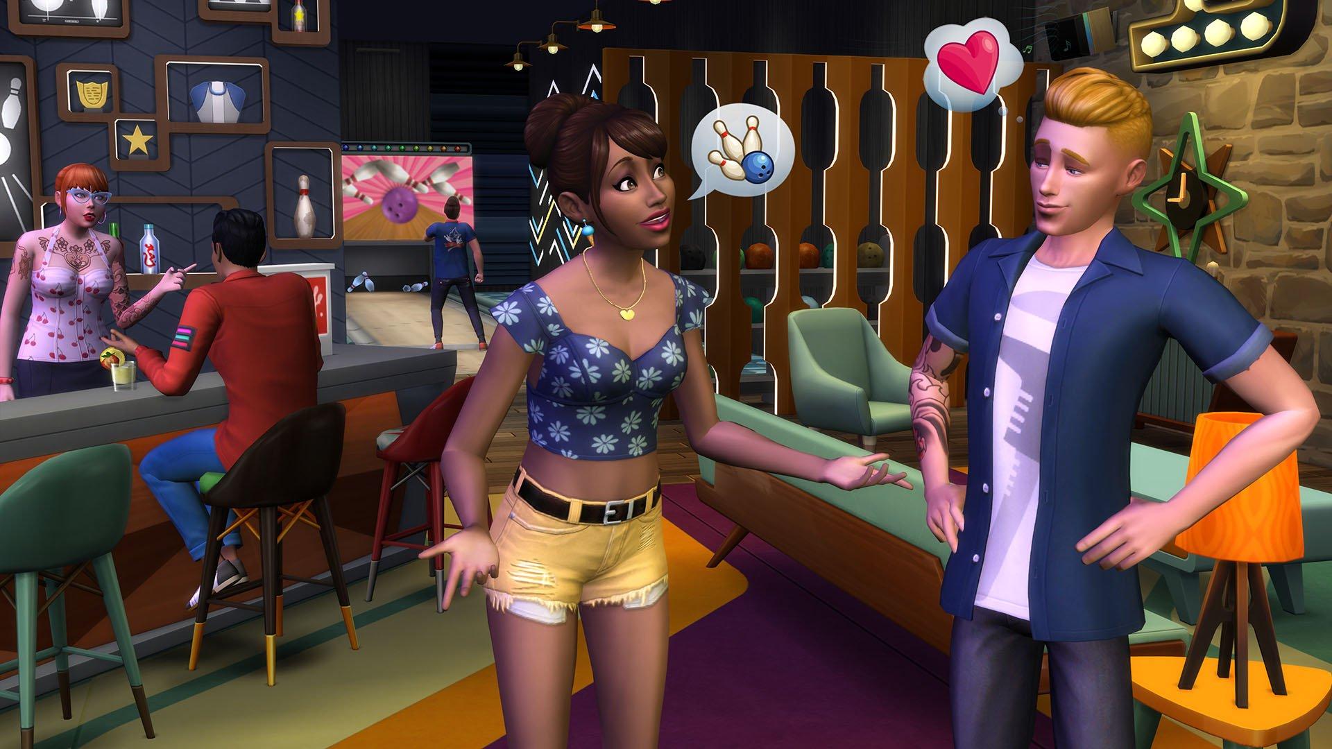 The Sims 4: Bowling Night Stuff Pack DLC - PC EA app - Image 4