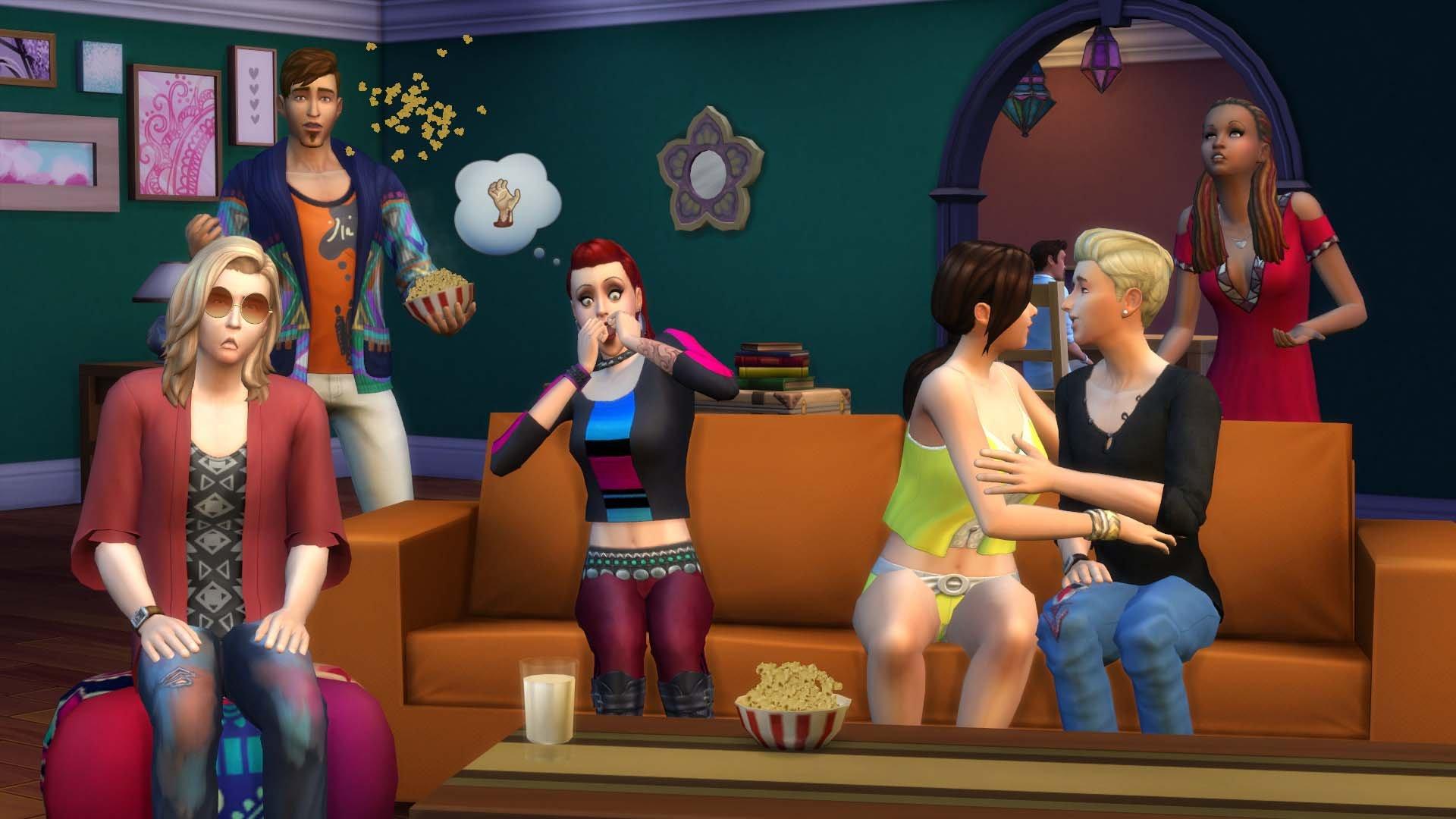The Sims 4 Movie Hangout Stuff DLC- PC EA app - Image 2