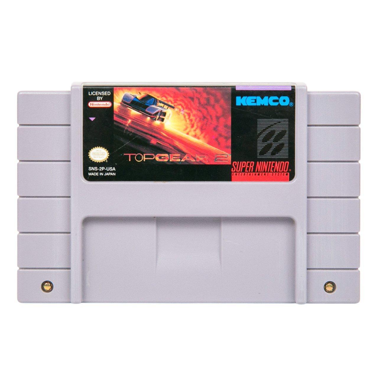 Top Gear 2 - Super Nintendo (SNES)