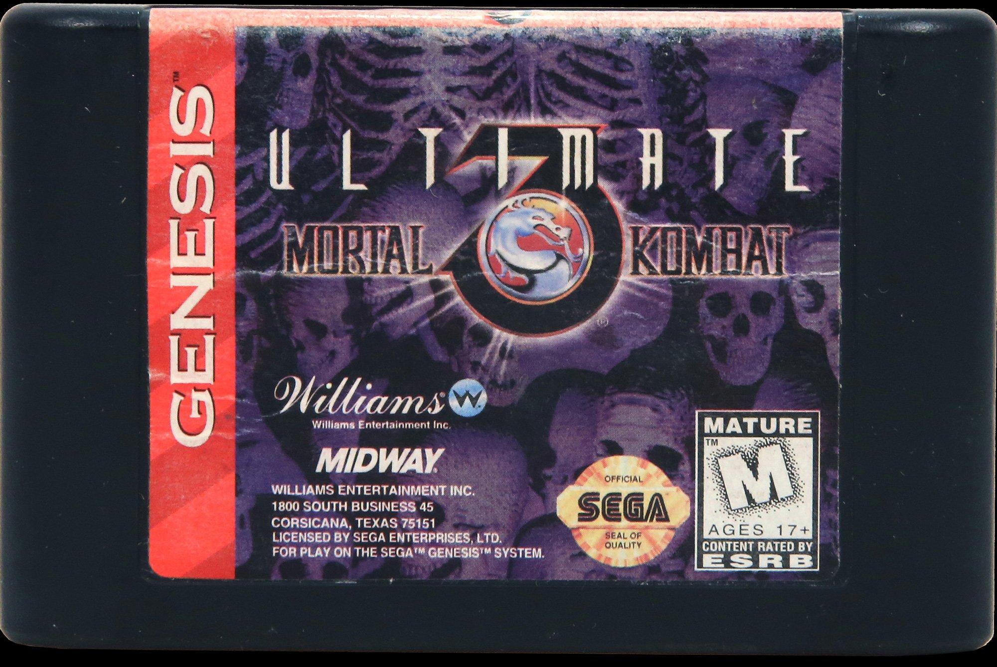 Ultimate Mortal Kombat 3 - Sega Genesis