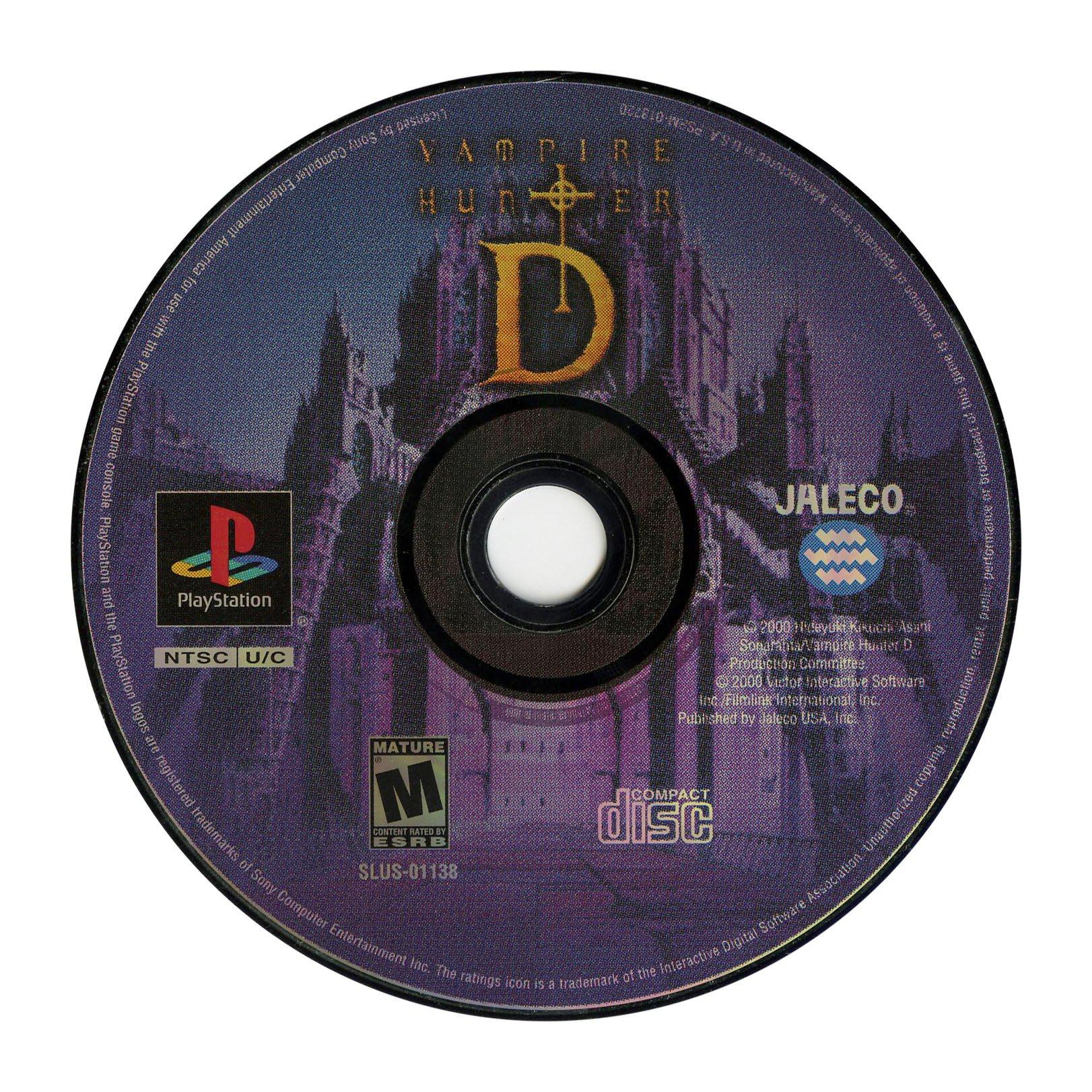 Vampire Hunter D - PlayStation 1