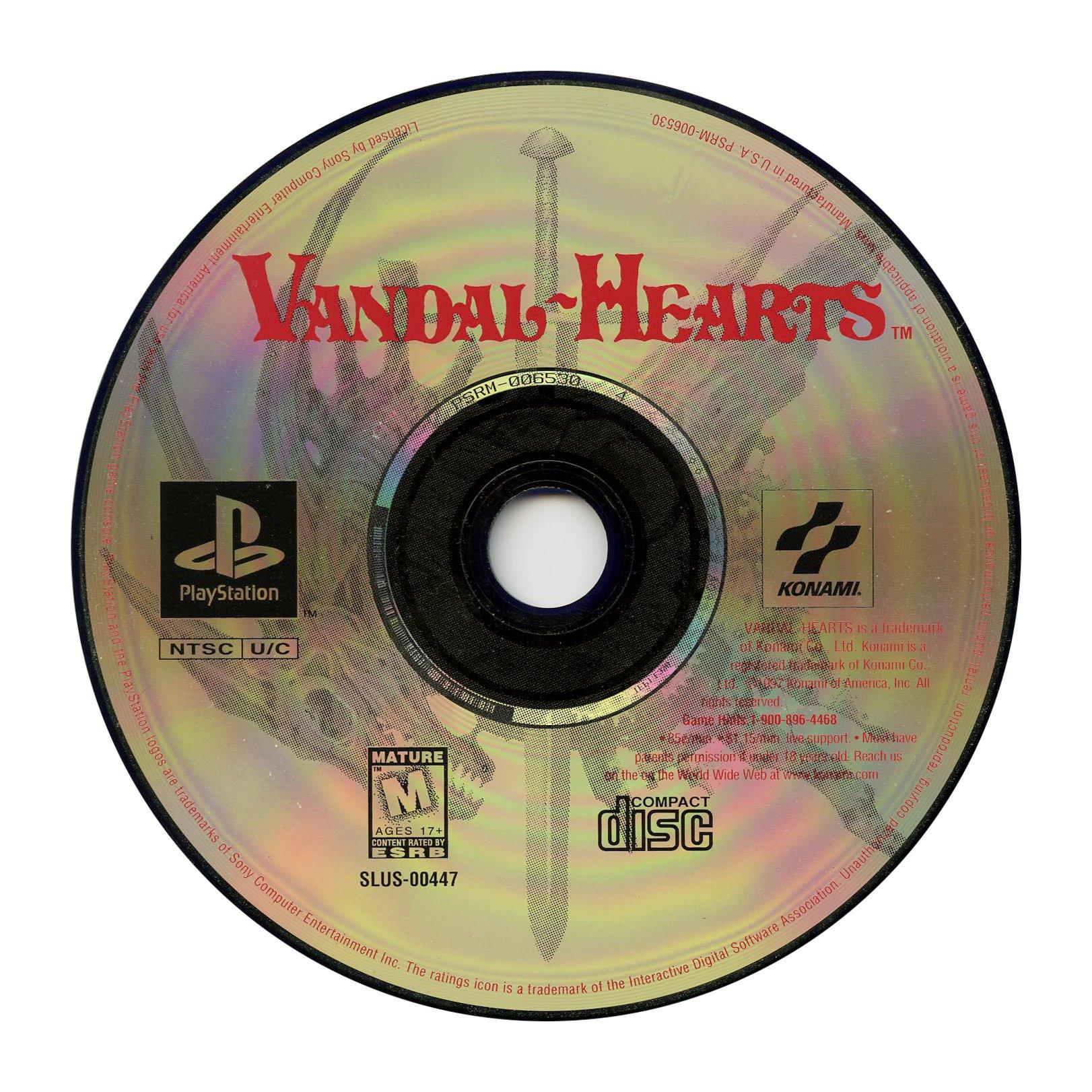 Vandal Hearts - PlayStation 1